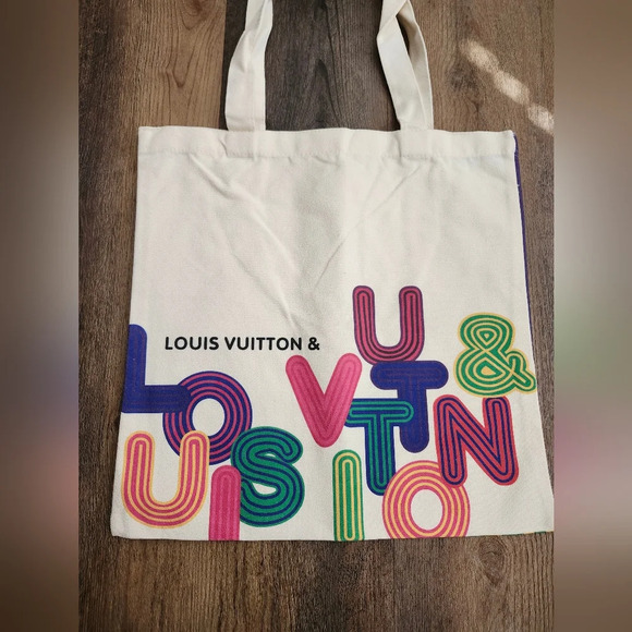 Louis Vuitton Canvas Tote - Picture 4 of 6